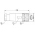 Разъем - SACC-M12FS-12SOL-PG 9-M - 1404420
