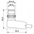 Кабель для датчика / исполнительного элемента - SAC-4P-M12MR/3,0-600 FB - 1404007