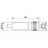 Кабель для датчика / исполнительного элемента - SAC-4P-1,5-600/M12FS FB - 1404010