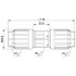 Кабельный соединитель - QPD C 4PE2,5 2X6-11 BK - 1403838