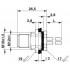 Встраиваемые разъемы - SACC-DSI-M12MSS-4CON-M16/0,5PE - 1424132