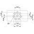 Встраиваемые разъемы - SACC-DSI-M8FS-8CON-M10-L180 - 1424237