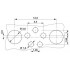 Встраиваемые разъемы - SACC-DSI-M8MS-5CON-M8-L90 DN - 1424240