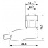 Кабель для датчика / исполнительного элемента - SAC-4P-10,0-600/M12FR HD - 1403963