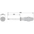 Крестовидная отвертка - SF-PZ 2-100 S-VDE - 1212696