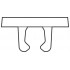 Фиксируемые таблички - UCT-EM (18X8) - 0801488