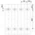 Болтовые клеммы - RBO 8-3L/N-HC - 3076086