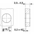 Проходная деталь - SACC-4P-DSI-M12FSD/FSD-M16 - 1424326