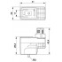 Штекерный модуль для электромагнитного клапана - SAC-3P-MS/BI-1L-Z SCO - 1458567