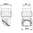 Кабельный ввод - HC-B-GM0-M40-PLTBK - 1414643