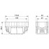 Модуль для контактов - HC-B24-I-PT-M-48 - 1407738