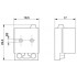 Кабельный сальник - CES-STPG-GY-2X3 - 1410424