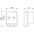 Кабельный сальник - CES-SRG-BK-2X4 - 1410408