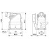 Комплект вставных соединителей - HC-EVO-B06PT-BWSC-HL-M20-PLRBK - 1407710