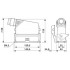 Комплект вставных соединителей - HC-EVO-B24PT-BWSC-HH-M32-PLRBK - 1408794