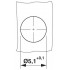Встраиваемые разъемы - SACC-E-M5MS-4CON-M5/0,5 - 1530595