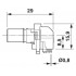 Встраиваемые разъемы - SACC-CI-M12FS-12CON-L90 - 1424195