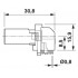 Встраиваемые разъемы - SACC-CI-M12MS-17CON-L90 SH - 1424200