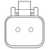 Кабель для датчика / исполнительного элемента - SAC-2P-DTMS/ 1,5-PUR/DTFS - 1414993