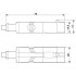 Кабель для датчика / исполнительного элемента - SAC-2P-SUSMS/ 3,0-PUR - 1410753