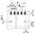 Клеммные блоки для печатного монтажа - SPT-SMD 1,5/ 2-H-3,5 R24 - 1824527