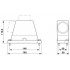 Корпус - HC-HPR-B16-HHWH-1STM32-EM-BK - 1411058