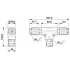 Т-распределитель - QPD T 4PE6,0 2X9-14 BK - 1411416
