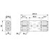 H-разветвитель - QPD H 4PE6,0 4X9-14 BK - 1411422