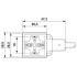 Кабель для датчика / исполнительного элемента - SAC-3P- 3,0-PUR/A-1L-R-ES 4A - 1401131