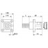 Встраиваемые разъемы - SACC-SQ-M12MS-8CON-20/0,5 - 1441684