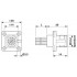 Встраиваемые разъемы - SACC-SQ-M12MS-17CON-20/0,5 - 1441723