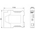 Преобразователь оптоволоконного интерфейса - FL MC EF WDM-A SC - 2902658