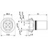 Встраиваемые разъемы - SACC-CIP-M12FS-4P SMD SH R32 - 1412004