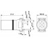 Встраиваемые разъемы - SACC-CIP-M12MS-5P SMD T - 1411943