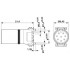 Встраиваемые разъемы - SACC-CIP-M12MS-8P SMD T - 1411945
