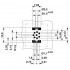 Встраиваемые разъемы - SACC-CIP-M12FS-8P SMD SH R32 - 1412008