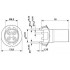 Встраиваемые разъемы - SACC-CI-M12FST-4P SMD SH T - 1411967