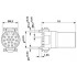 Встраиваемые разъемы - SACC-CI-M12FS-17P SMD T - 1411917