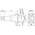 Встраиваемые разъемы - SACC-CI-M8MS-3P SMD T - 1412225