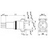 Встраиваемые разъемы - SACC-CIP-M8MS-3P SMD T - 1412233