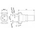 Встраиваемые разъемы - SACC-CI-M8FS-3P SMD R32 - 1412243