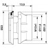 Крепежный резьбовой элемент корпуса - SACC-BP-F-M12/VAR-3,1/3,9-9TIP - 1414234