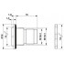 Крепежный резьбовой элемент корпуса - SACC-BP-M-M12/M15-6-THR - 1413997