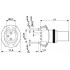 Встраиваемые разъемы - SACC-CIP-M8FS-3P SMD SH R32 - 1412257