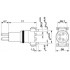 Встраиваемые разъемы - SACC-CIP-M8MS-4P SMD R32 - 1412256