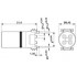 Встраиваемые разъемы - SACC-CIP-M12MST-4P SMD T - 1411948