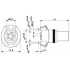 Встраиваемые разъемы - SACC-CIP-M8FSB-5P SMD SH R32 - 1412259
