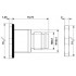 Крепежный резьбовой элемент корпуса - SACC-BP-M-M8/M12 SMD - 1412505
