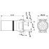 Встраиваемые разъемы - SACC-CIP-M12MS-17P SMD R32 - 1412002