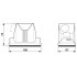 Корпус - HC-ADV-B10-HLWH-1STM20-EMC-AL - 1413389